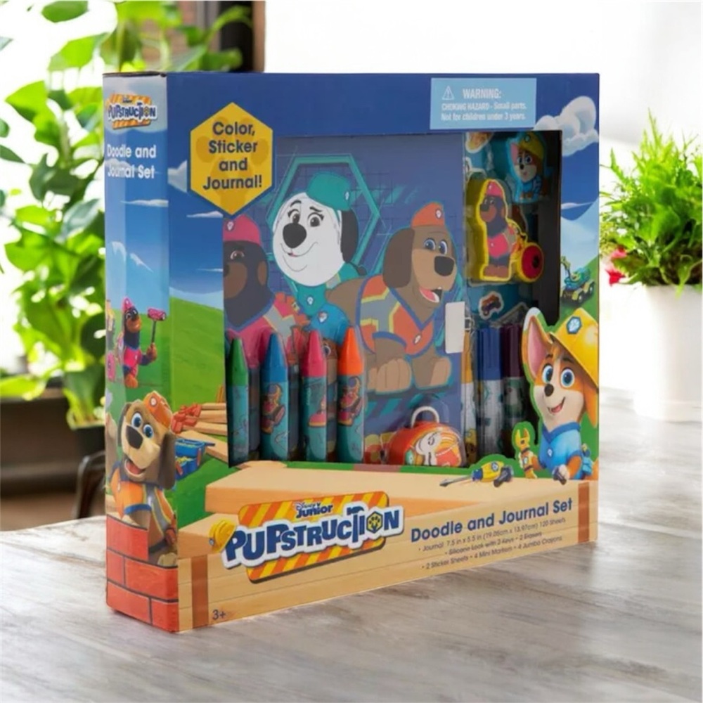 New Disney Junior Doodle & Journal Set